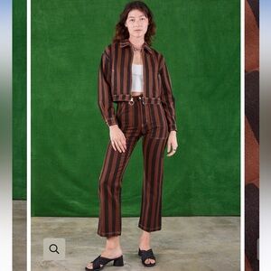 Big Bud Press stripe work pants